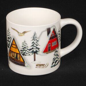 Coffee mug. Abbott, fine porcelain.